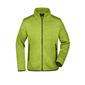 J&N STRIKKET FLEECE JAKKE