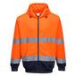 PORTWEST HIGH VISIBILITY HÆTTESWEATSHIRT M/ LYNLÅS