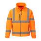 PORTWEST HIGH VISIBILITY SOFTSHELL JAKKE