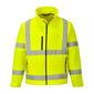 PORTWEST HIGH VISIBILITY SOFTSHELL JAKKE