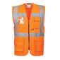 PORTWEST BERLIN HI VIS EXECUTIVE VEST